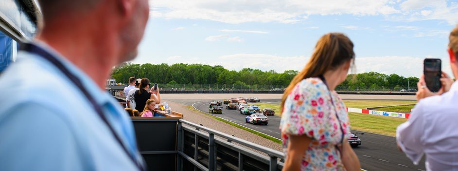 Grandstand viewing