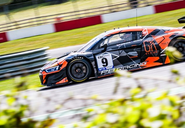 PB Racing Audi R8 GT3 on track